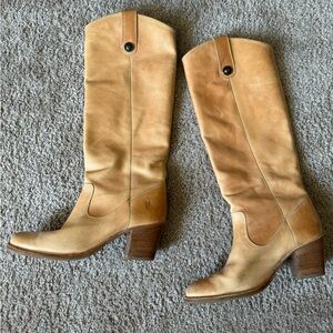 Frye Nude Tall Boots - size 8